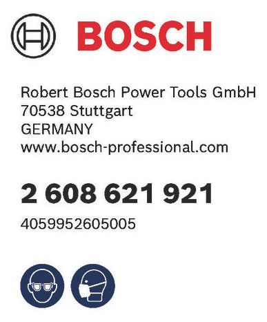 BOSCH Schaumstoff-Schleifblock S470