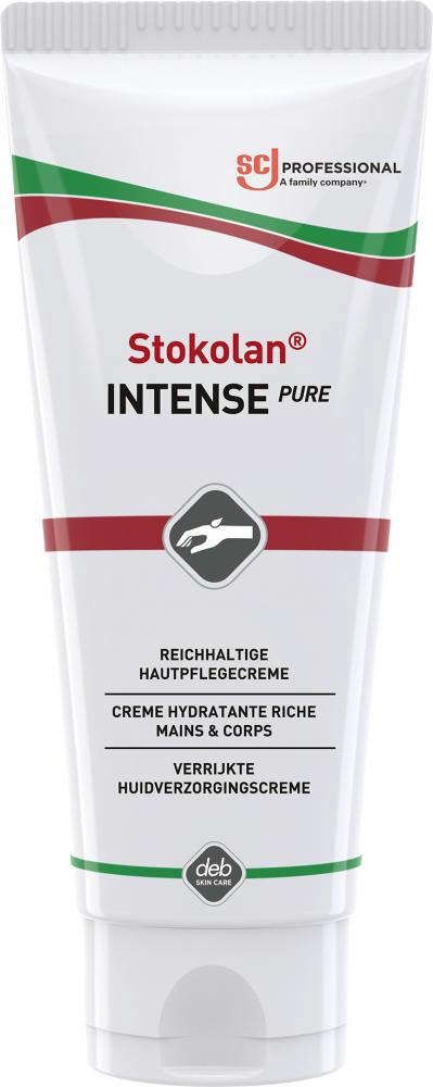 Stokolan Intense PURE Hautpflegecreme intensiv 100 ml Tube sehr trockene strap. Haut