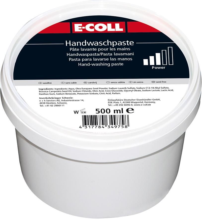 E-COLL Handwaschpaste 500ml Dose