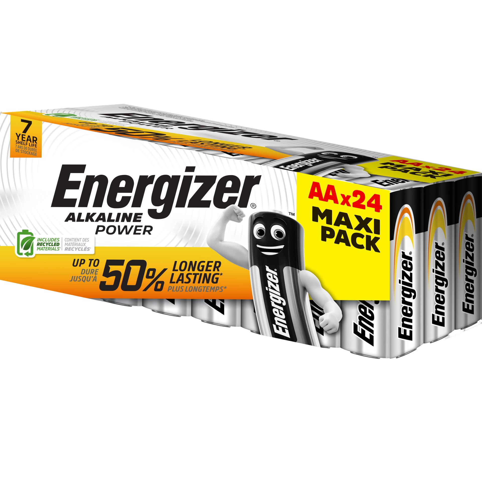 Batterie Alkaline Power AA 24 St./Pack.