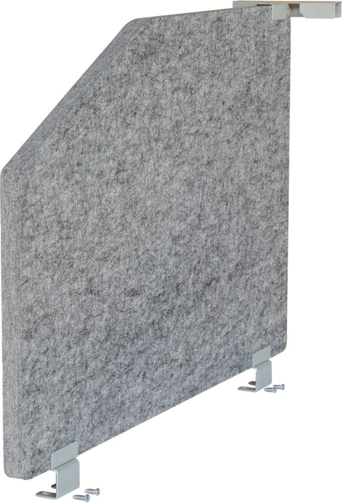 Akustik Mittelwand H500xB25 mm 1 Mittelwand inkl. Halter und Winkel