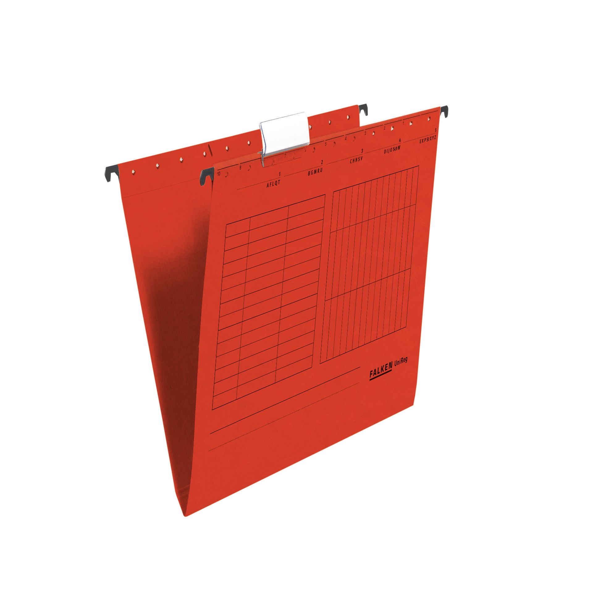 Hängemappe seitlich offen rot 5 St./Pack.