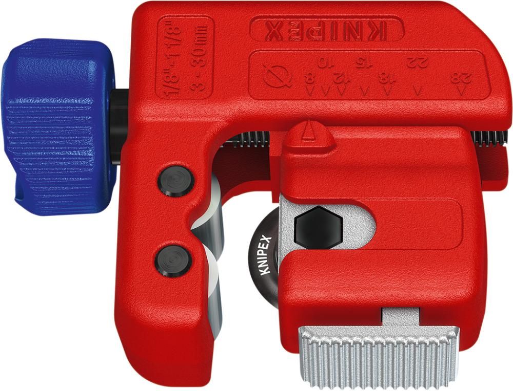 Rohrabschneider f. KupferMessing und Edelstahl 3-30mm KNIPEX
