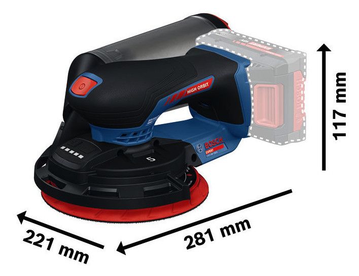 BOSCH Exzenterschleifer im Karton