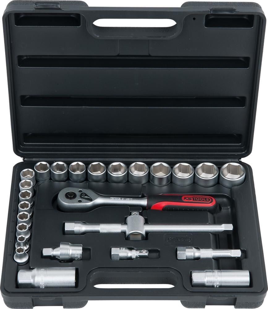 KS Tools 3/8" Steckschlüssel-Satz, 26-tlg