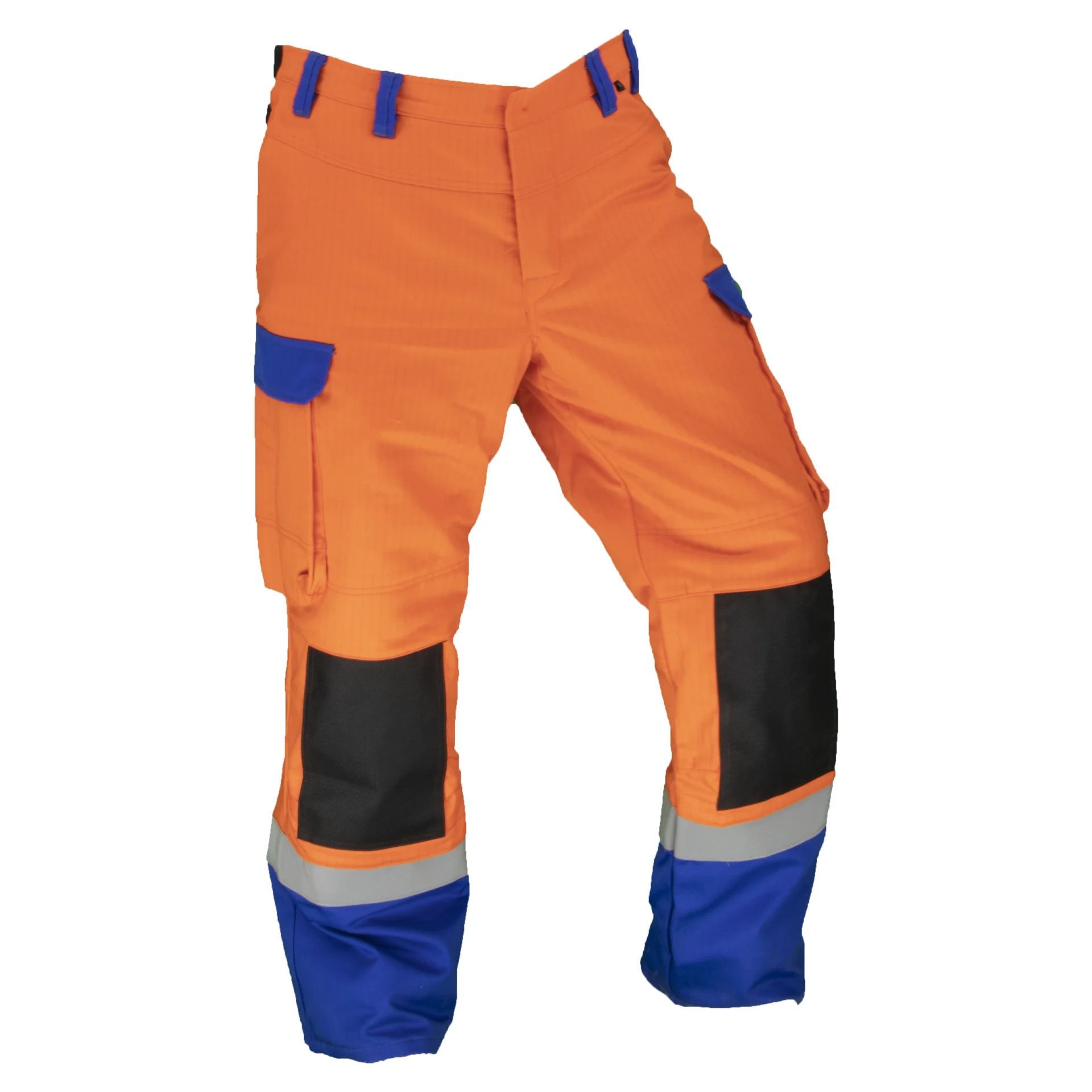 Multinorm-Bundhose DA7525HO08P, orange/blau, Gr. 42
