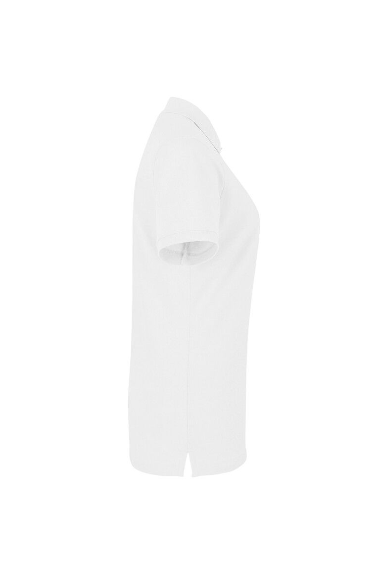 HAKRO Damen Poloshirt Top weiß, XS