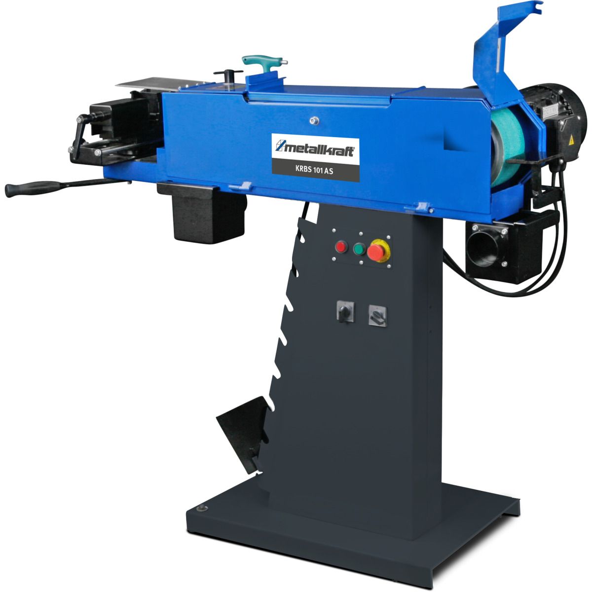 Kombinierte Rohr-, Profil- und Bandschleifmaschine Metallkraft KRBS 101