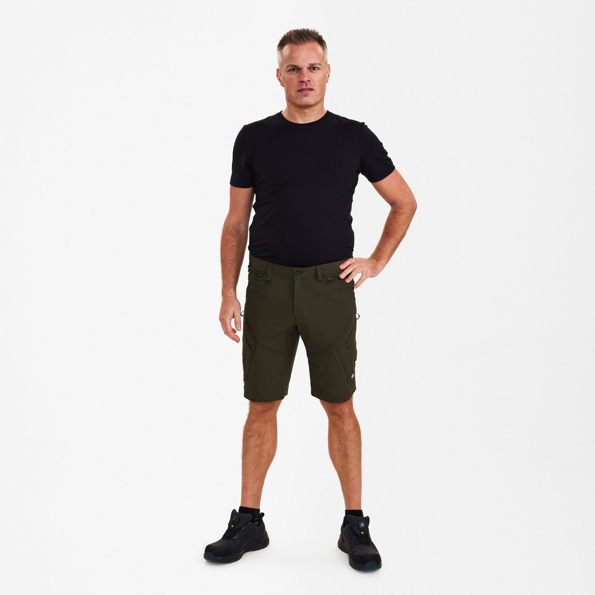X-treme Arbeitsshorts mit 4-Wege-Stretch Forest Green, Gr. 74