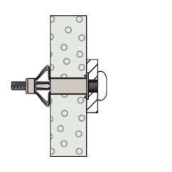Hohlraum-Metalldübel HM 5x37 S
