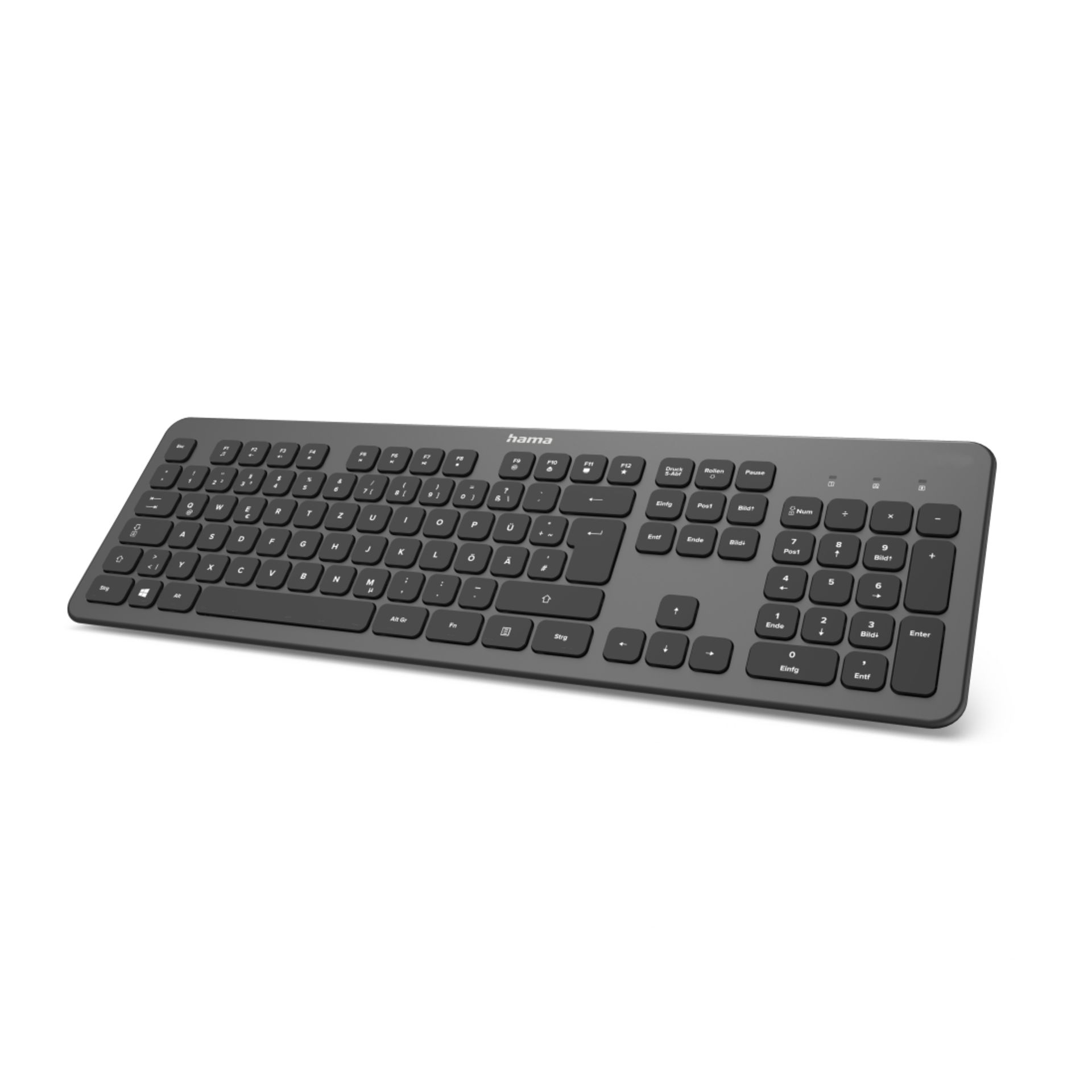 Tastatur KW-700 anthrazit/schwarz