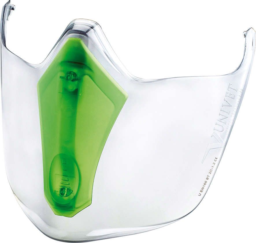 Schutzvisier f.Brille 6x3