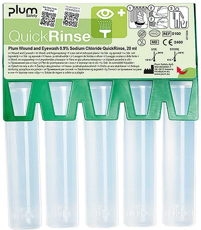 Augenspülamp.Quick Rinse (Refill m. 5 Stück)