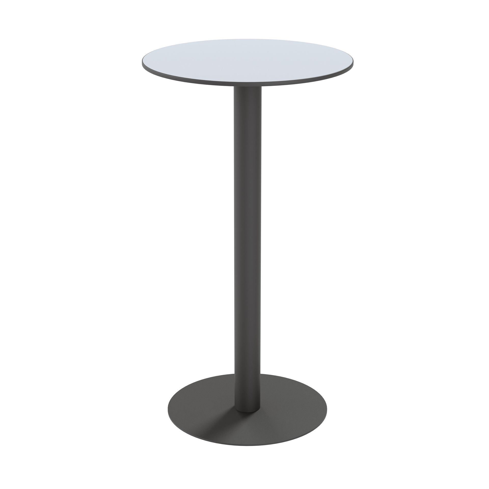 Bistrotisch Cross rund 60x110cm gr