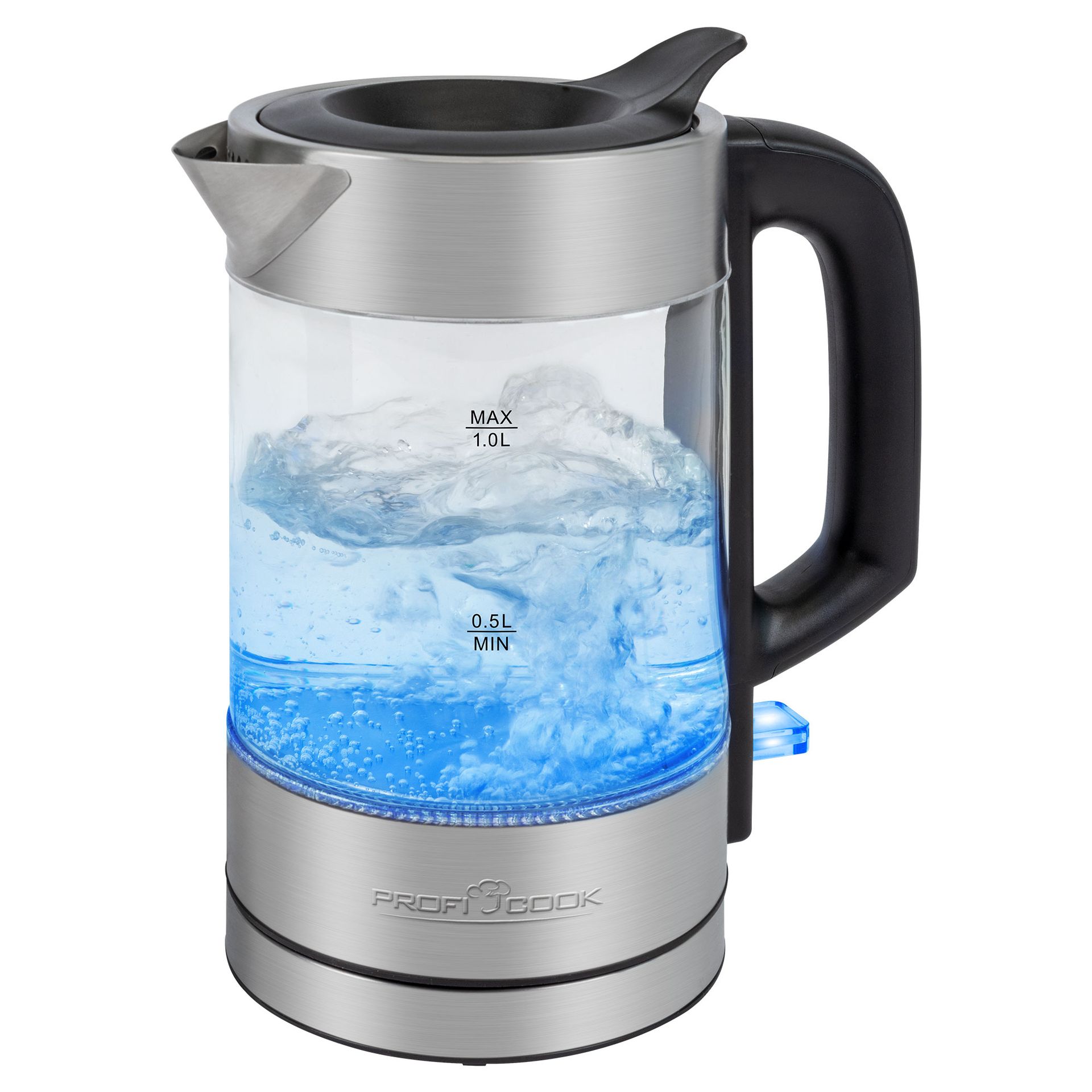 Wasserkocher Glas