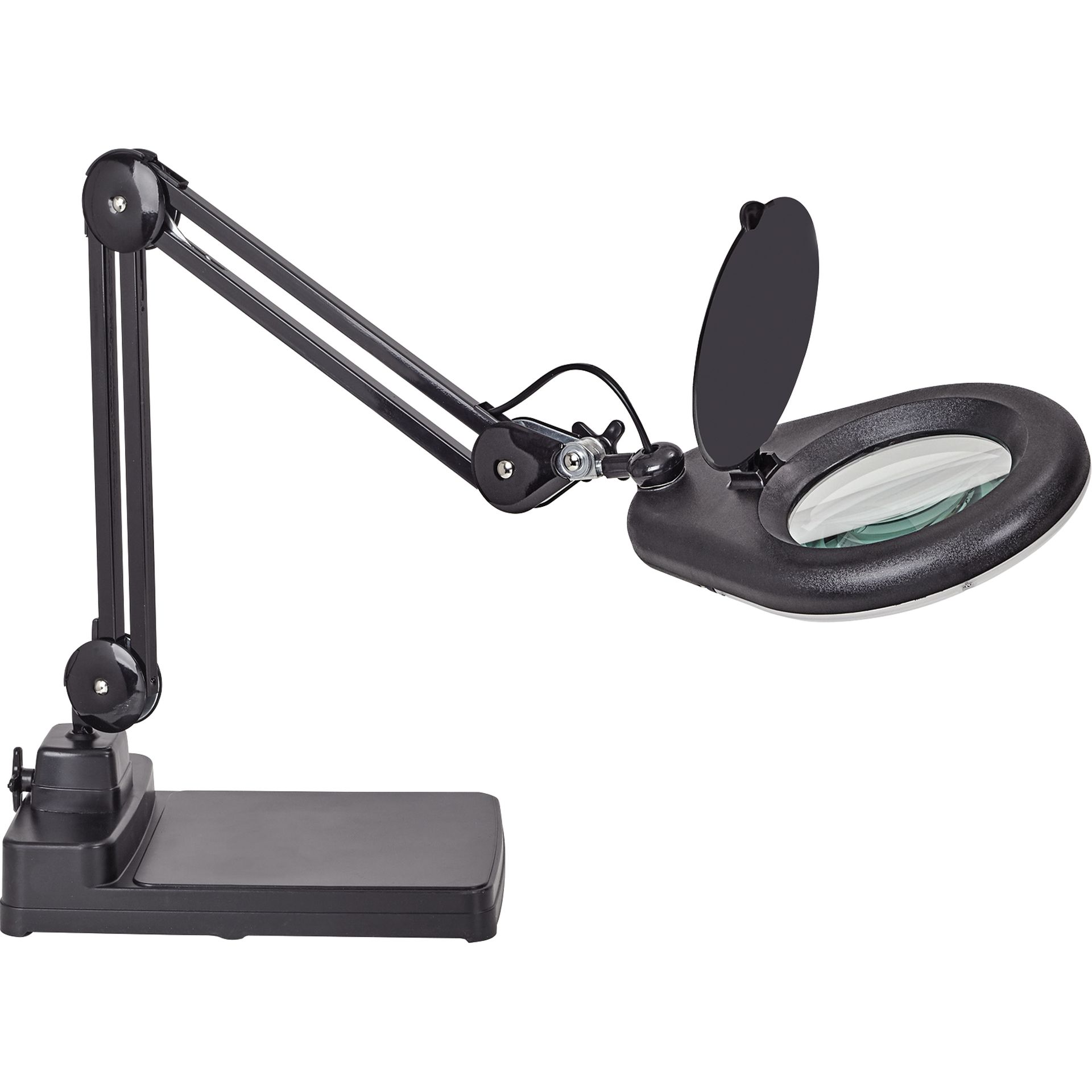 LED-Lupenleuchte  viso Standfuß sw