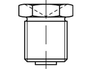 DIN 3405 Stahl AM 6 x 1 galv. verzinkt gal Zn S