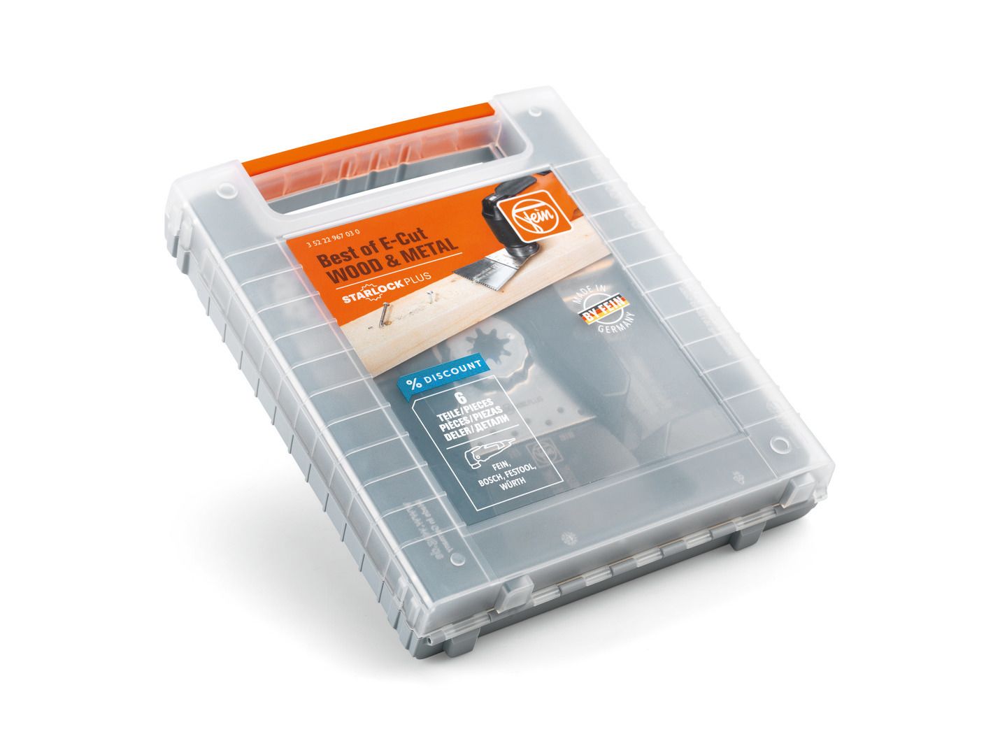 Multimaster Zubehör-Set Wood and Metal Fein 6-teilig StarlockPlus