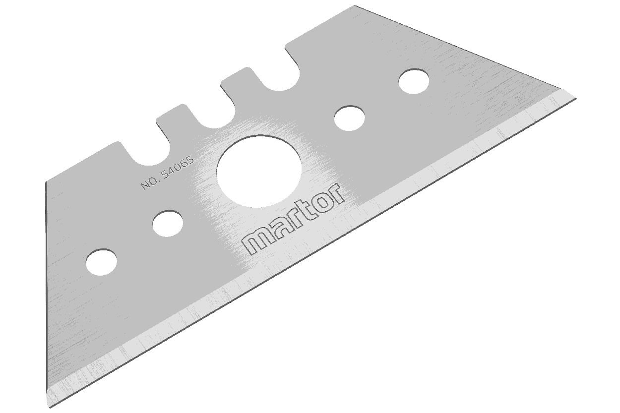 MARTOR Ersatzklinge TRAPEZKLINGE 54065 Standardschliff | 10 Stück