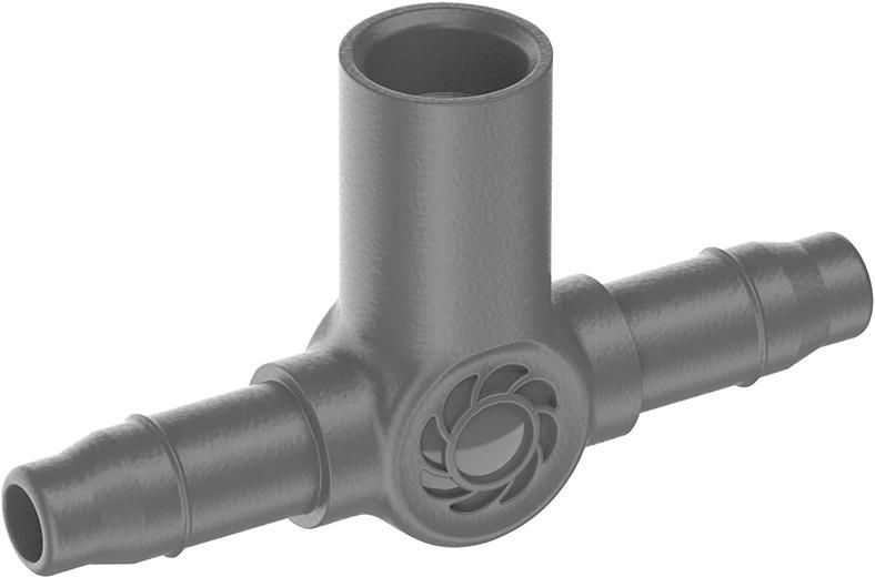 T-Stück f.Sprühdüsen/ Endtropfer 4,6mm (3/16") Inhalt: 5 T-Stücke, 1 Verschlusskappe