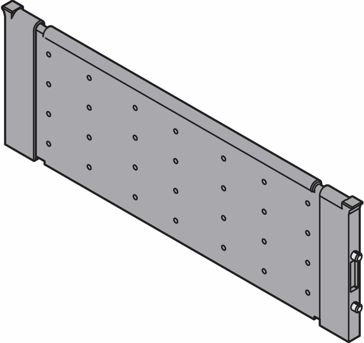 ORGA-LINE Querteiler lang Länge 176 mm