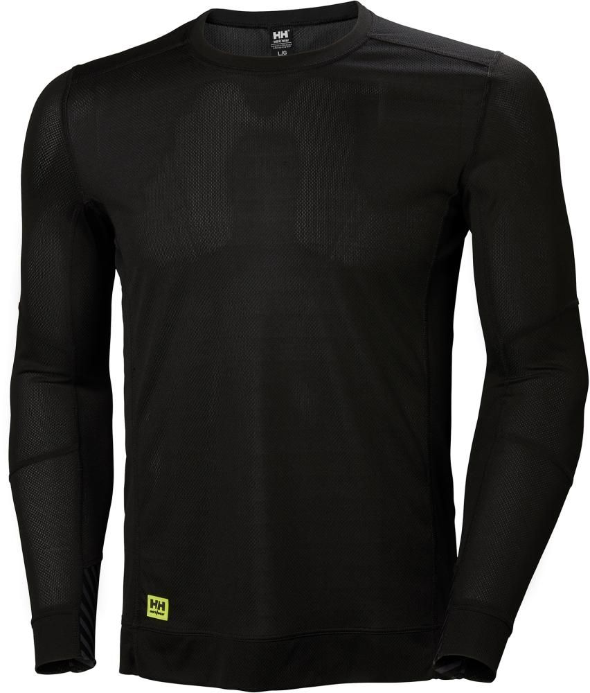 Langarmhemd LIFA, Gr. 2XL, schwarz