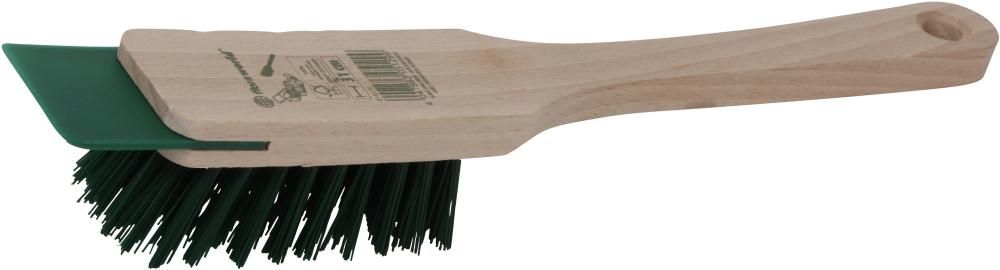 Rasenmäherbürste 31cm m.KunststoffscharberFloraworld