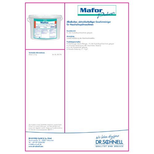MAFOR PULVER Eimer 5 kg