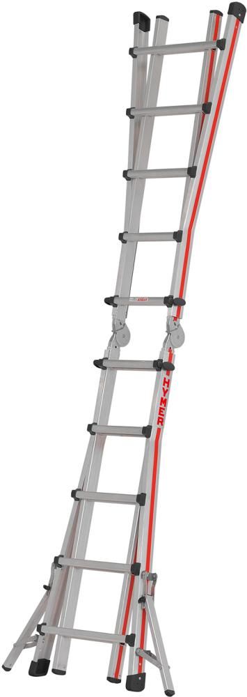 Teleskopleiter 4x5 Sprossen AH 5,60m