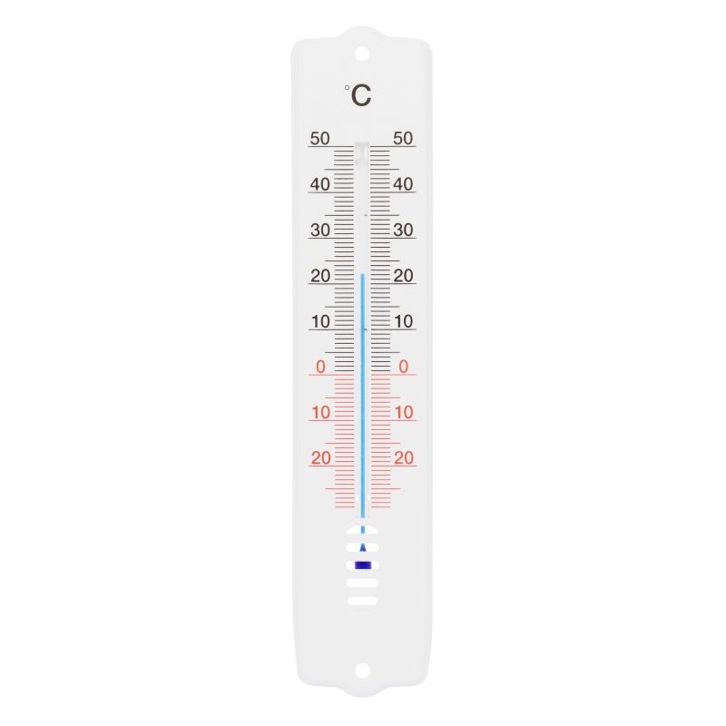 Innen-/Außenthermometer aus Kunststoff