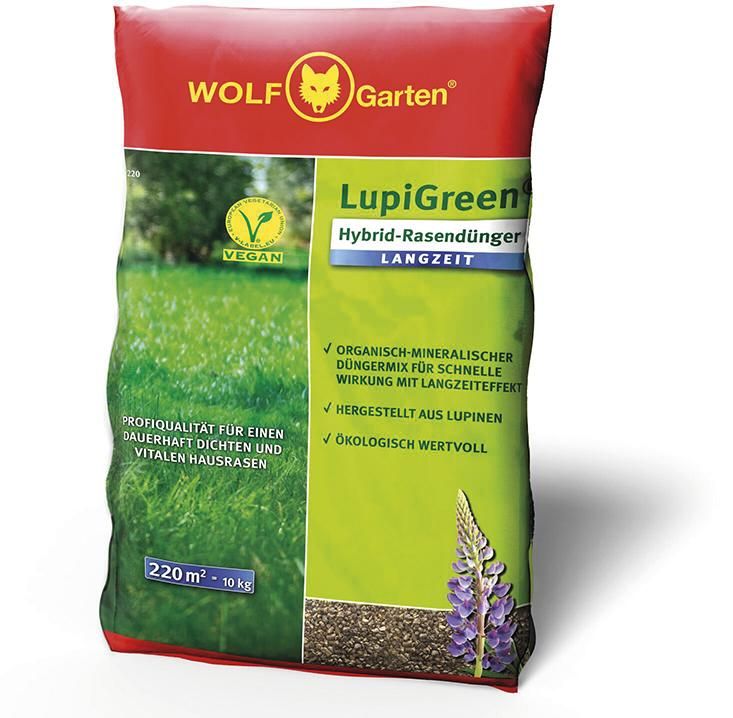 Hybrid-Rasendünger Langzeit LupiGreen LU-L 220 10 kg