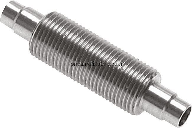 Schott-Gewindestück 6x4mm, 1.4571 ohne Muttern