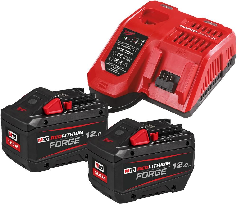 Akku-Starterset M18 FORGENRG-122 2x 18 V 12Ah