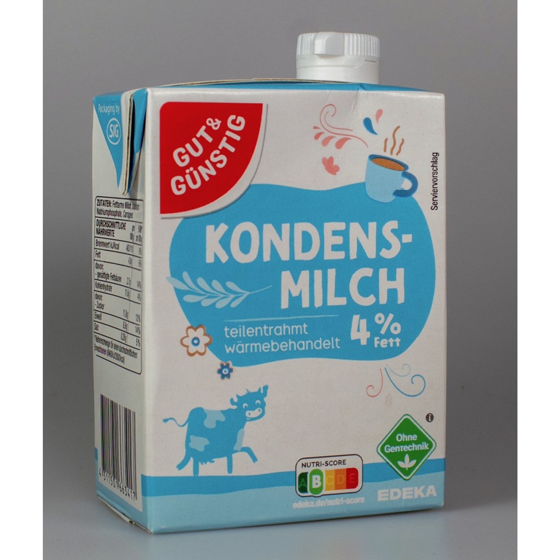 Kondensmilch 4Prozent 340g