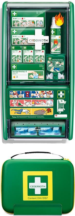 Erste-Hilfe-/Brandwunden -Stat./DIN13157