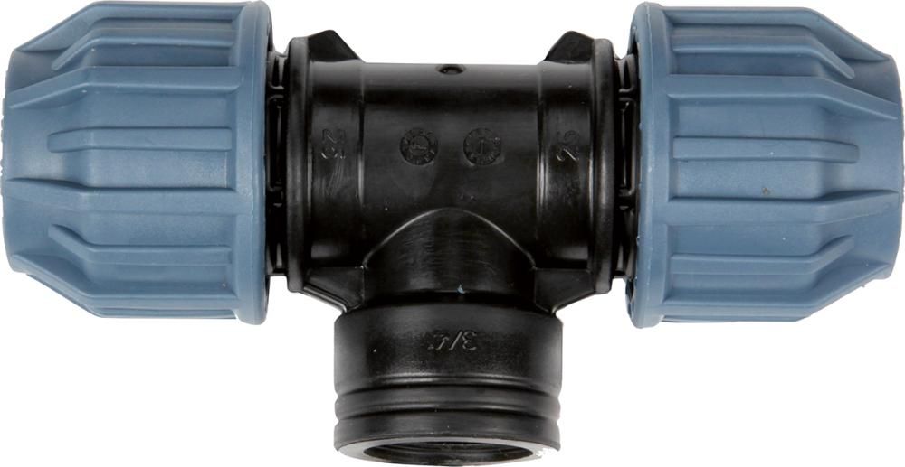 PP-T-Rohr-Verschrauung IG 19mm(3/4") für 25mm Rohr