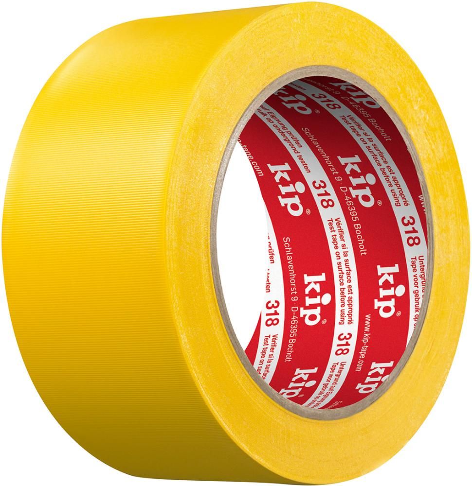 PVC Schutzband 318 gelb L33mxB50mm