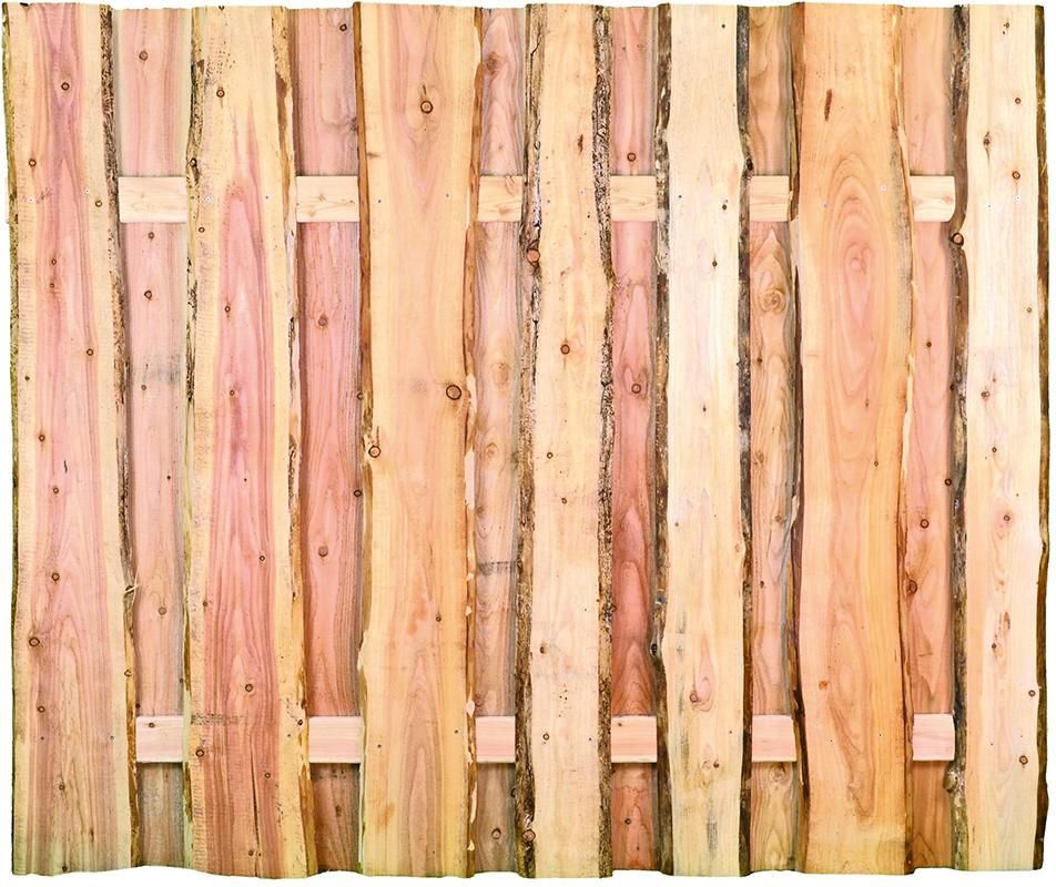 JÜTLAND Lärche, 180x150cm180x150cm Riegel 30/80mm Bretter sägerau ca. 20mm mit Baumkante