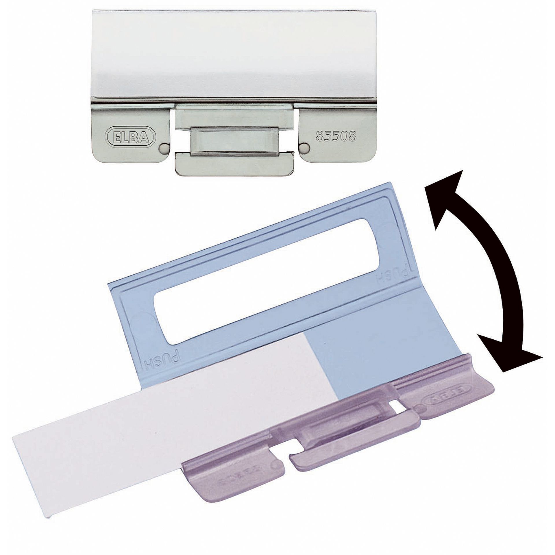 Vollsichtreiter Vertic PP 25 St./Pack.