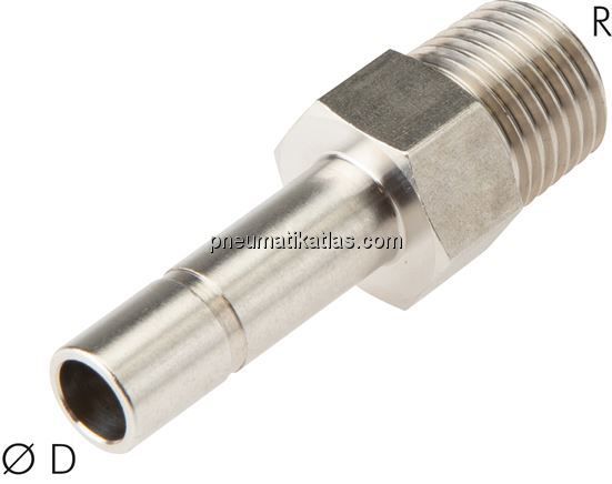 Einschraubtülle R 1/8"-4mm Stecknippel, IQS-ES LE