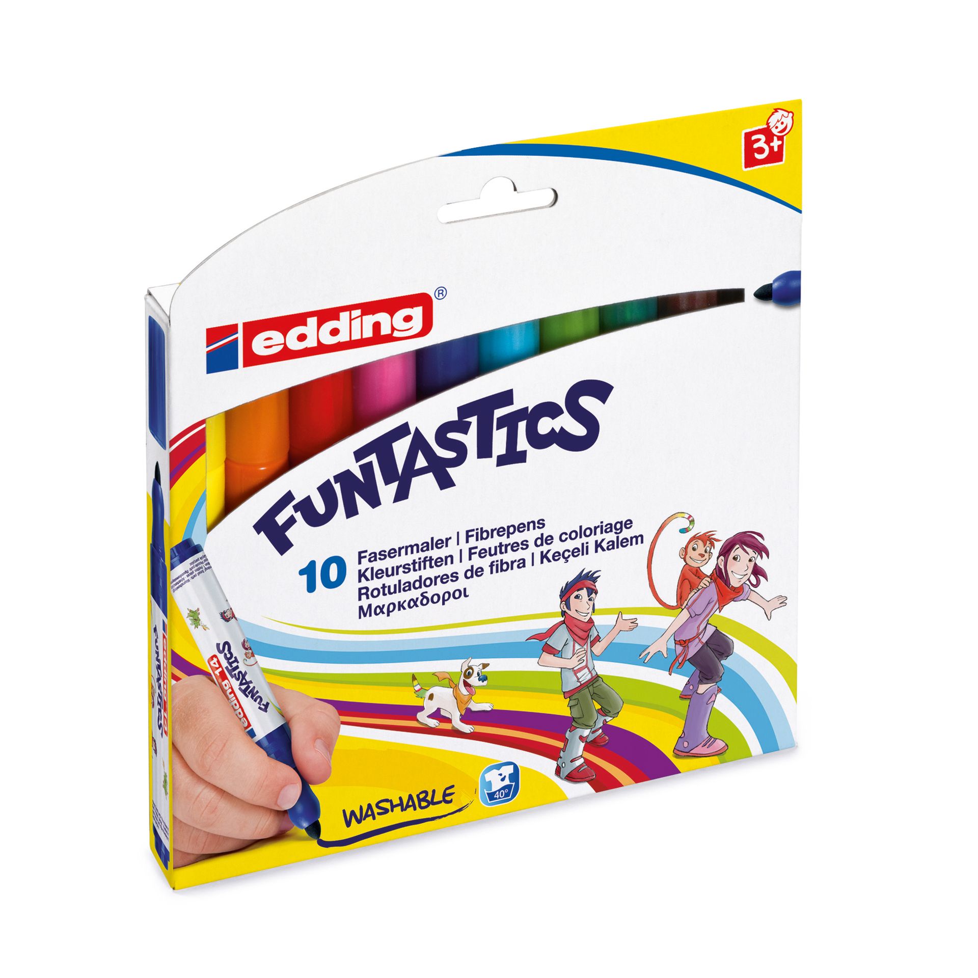 Fasermaler FUNTASTICS sort. 10St.