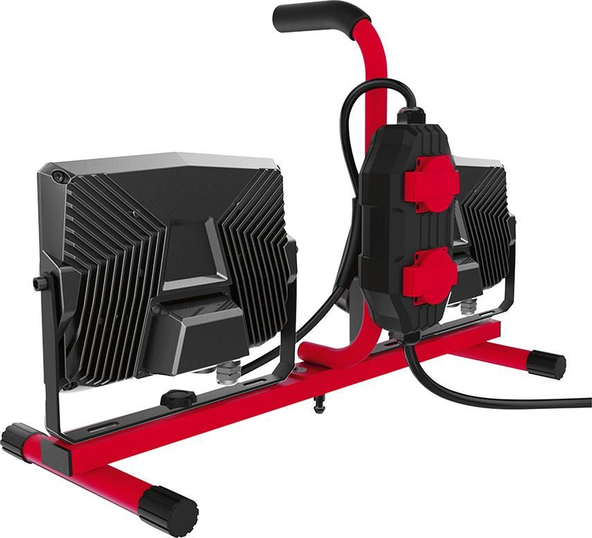 Doppelstrahler mit Stativ2x30Watt 2x2400Lumen FORMAT