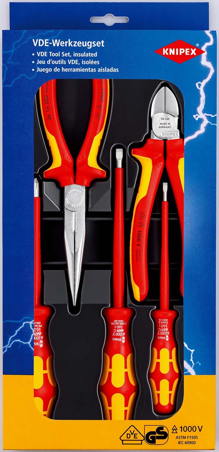 KNIPEX VDE-Werkzeugsatz 5-teilig