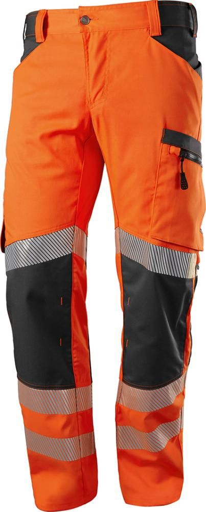 Arbeitshose 2040, warnorange/anthrazit, 48s