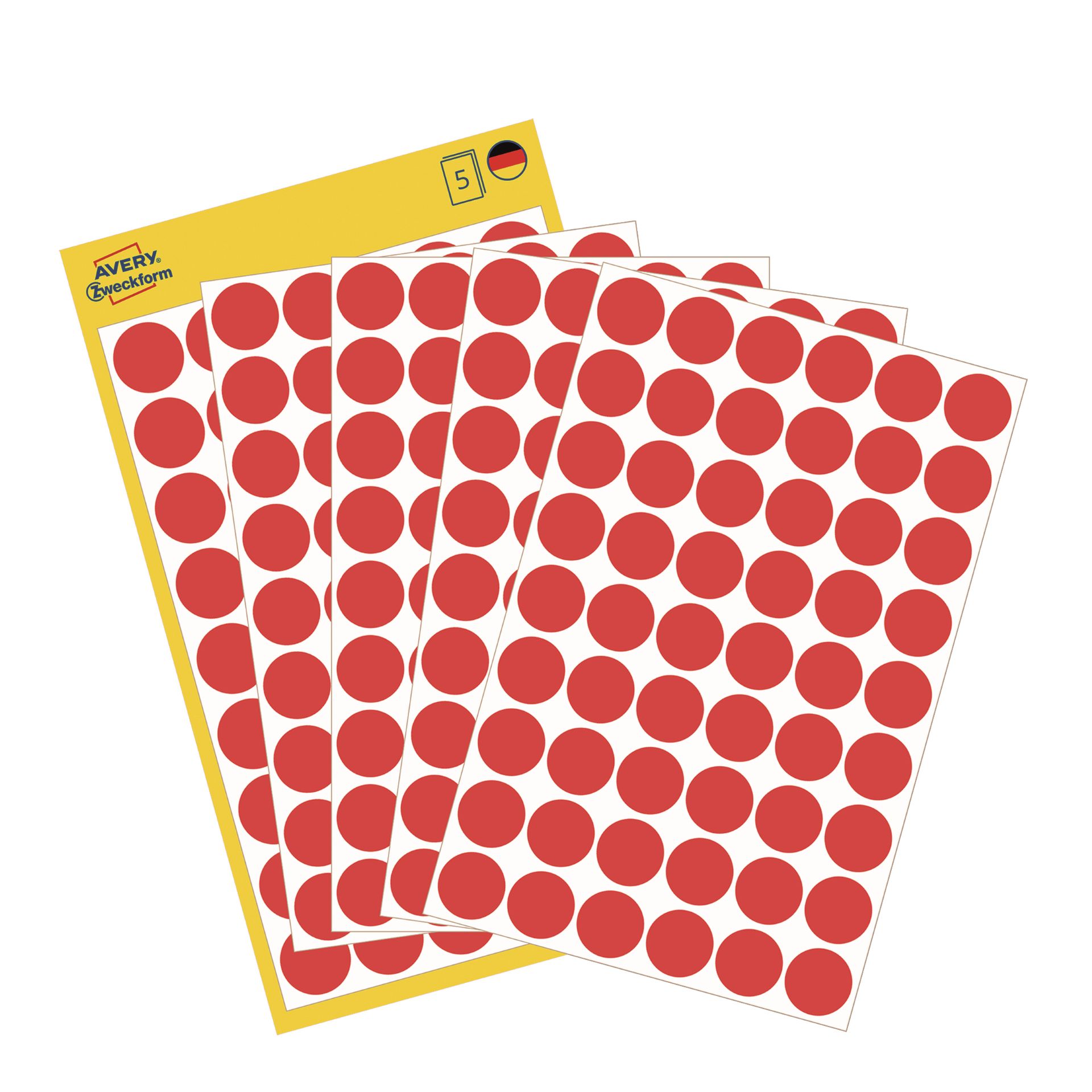 Markierungspunkt 12mm rot 270 St./Pack.