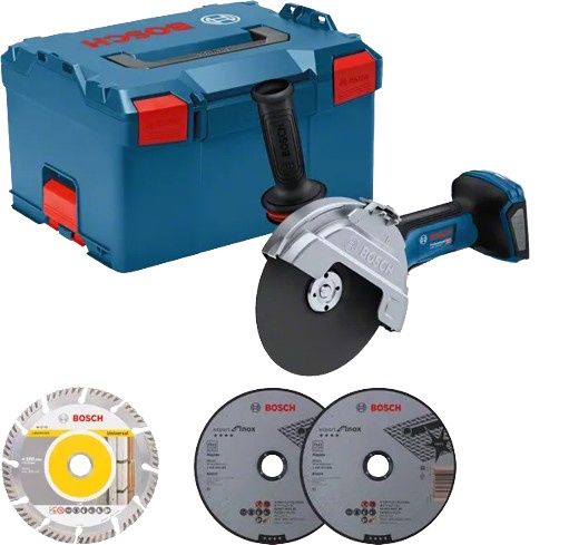 BOSCH Akku-Winkelschleifer 180mm, SOLO