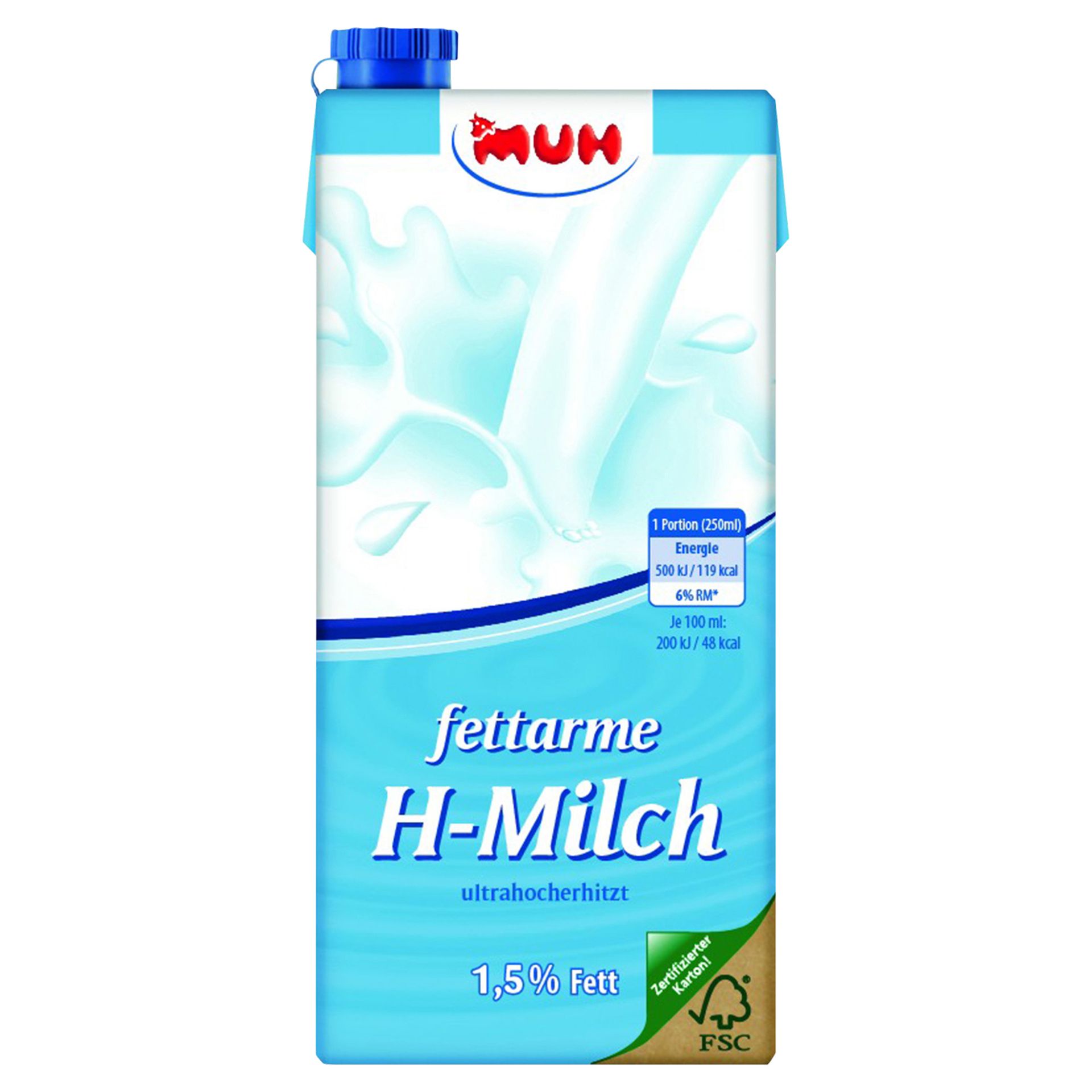 H-Milch 1,5Prozent 1l 12St.