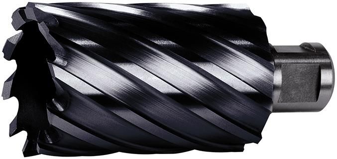 Kernbohrer HSS TiALN Schaft Weldon 12/55mm FORMAT