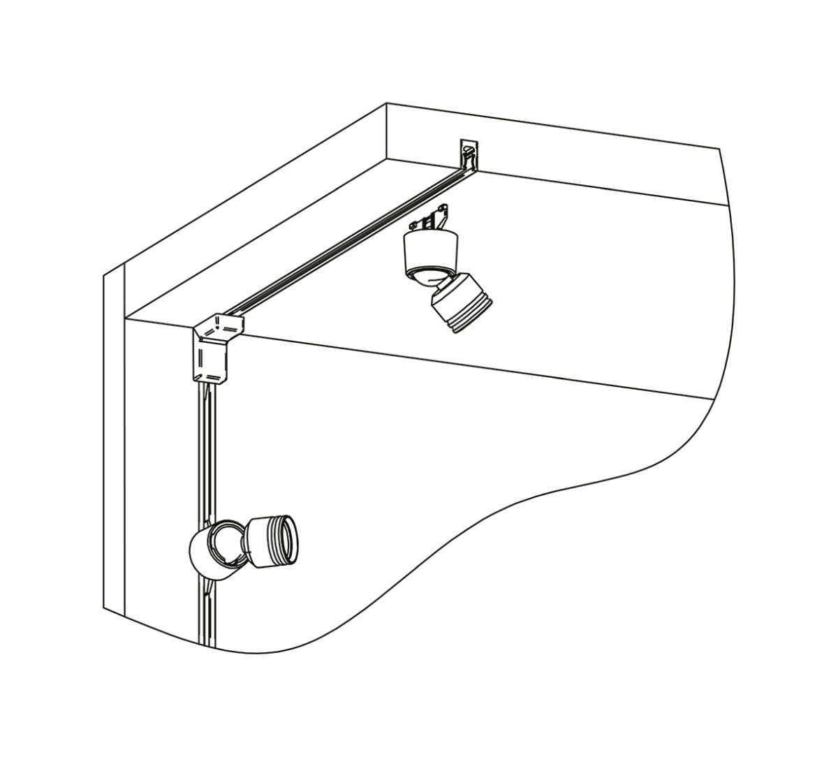 ledlinX LED Spot WEE XD, weiss 1,5W WT