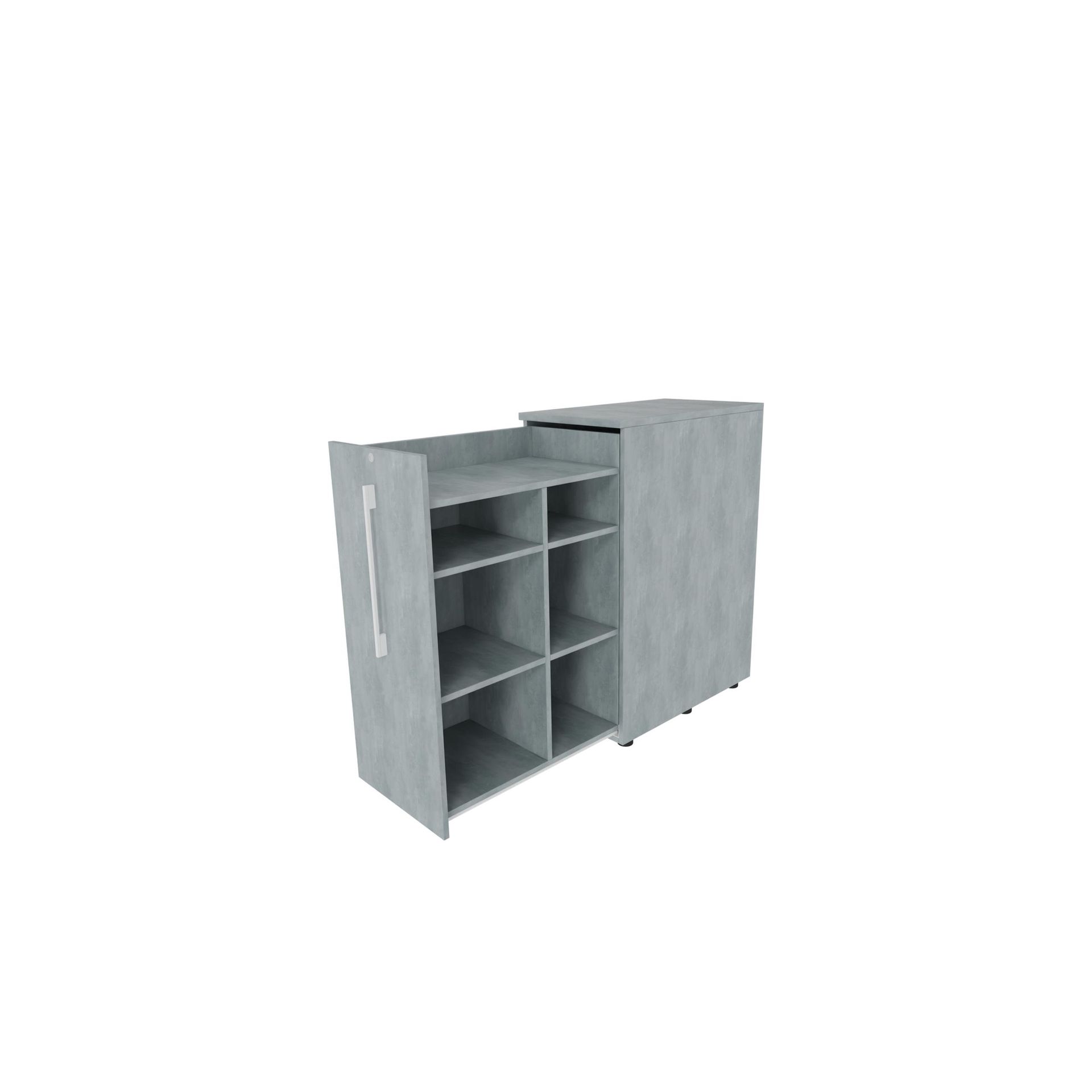 Beistellcontainer 3OH li oA B463xT800x1115mm Beton